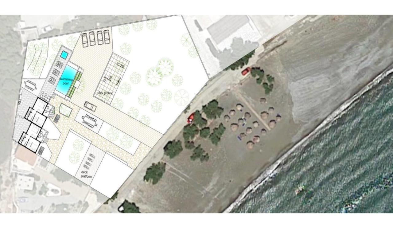 Beachfront Villa On Crete - Kirvas, Member Of Pelagaios Villas Koutsounari Exterior foto