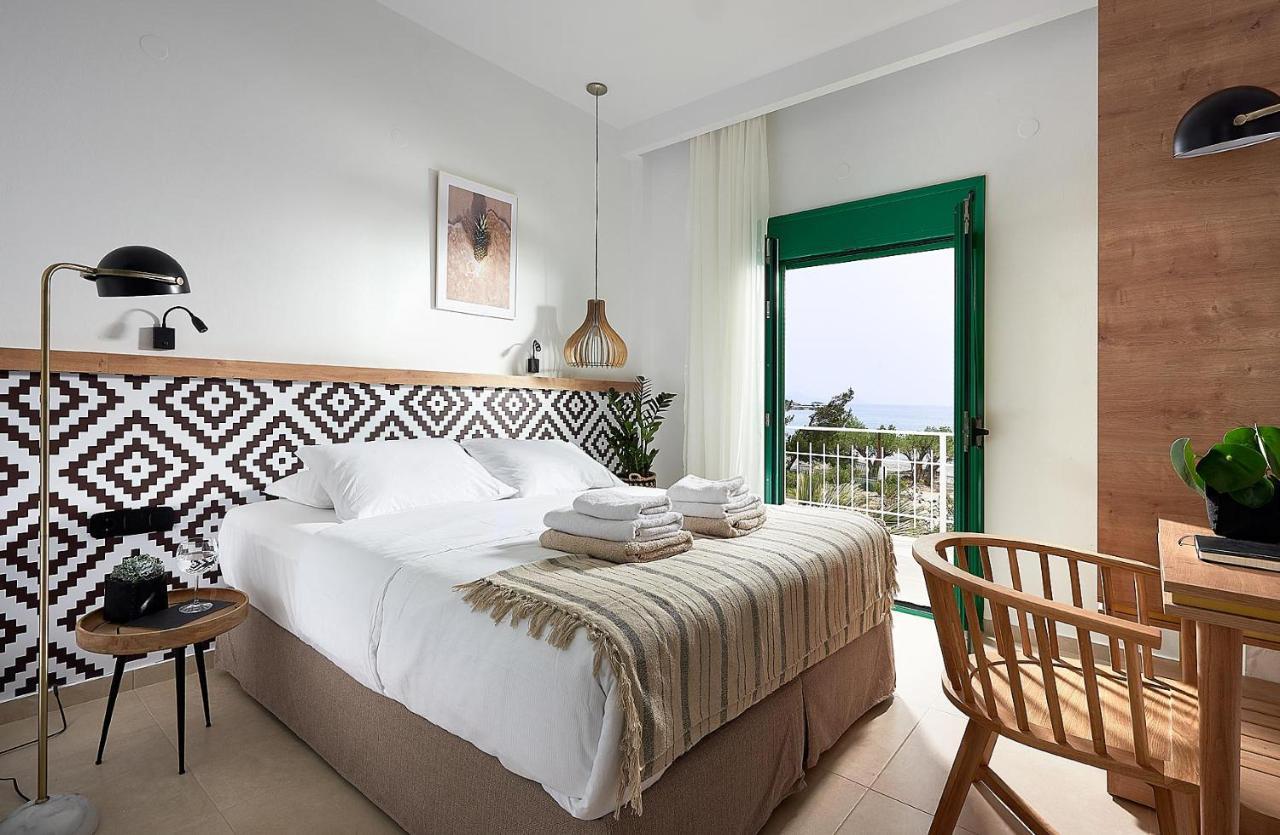 Beachfront Villa On Crete - Kirvas, Member Of Pelagaios Villas Koutsounari Exterior foto
