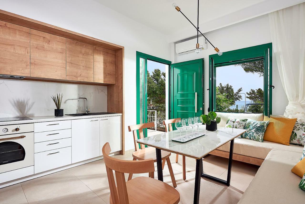 Beachfront Villa On Crete - Kirvas, Member Of Pelagaios Villas Koutsounari Exterior foto