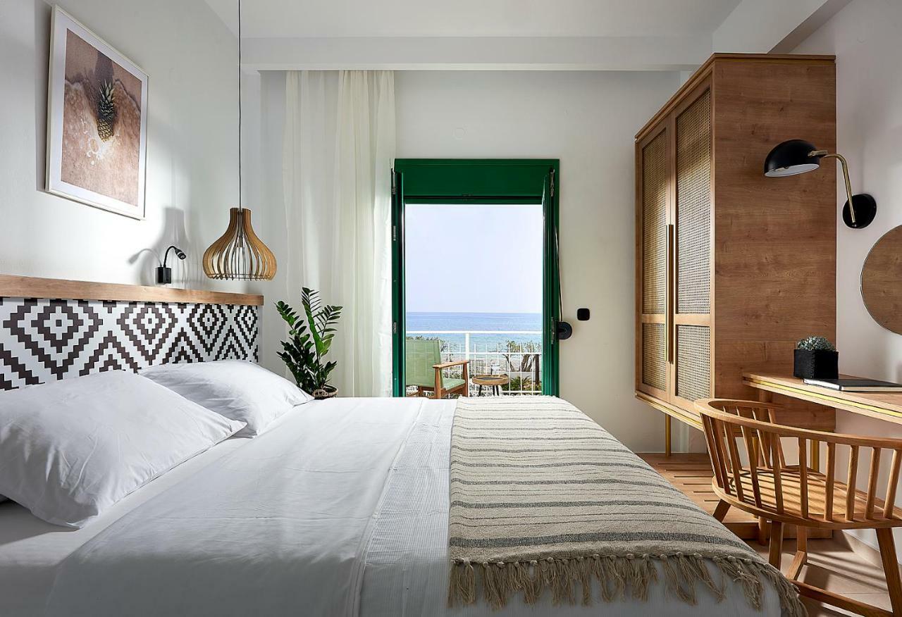 Beachfront Villa On Crete - Kirvas, Member Of Pelagaios Villas Koutsounari Exterior foto