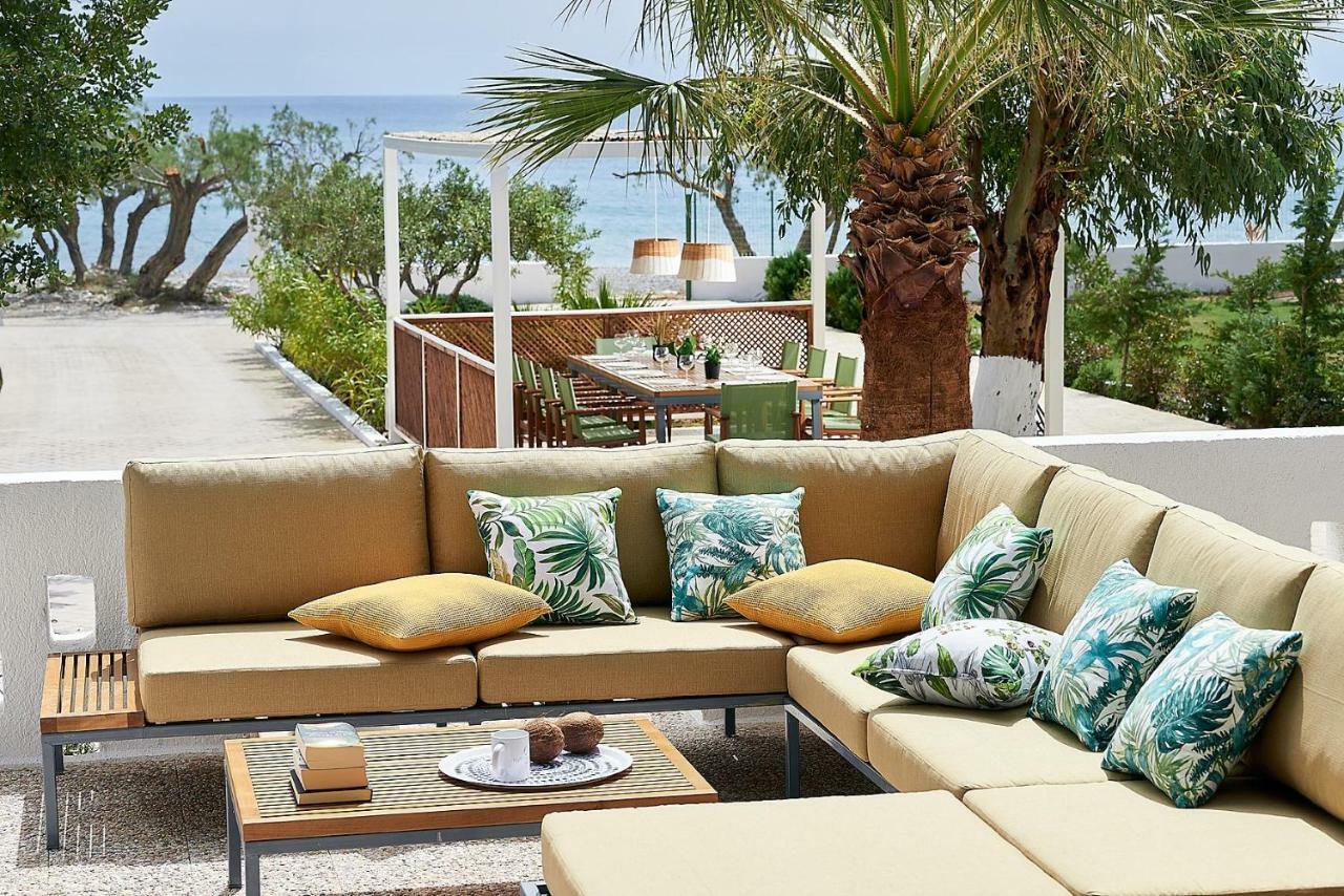 Beachfront Villa On Crete - Kirvas, Member Of Pelagaios Villas Koutsounari Exterior foto