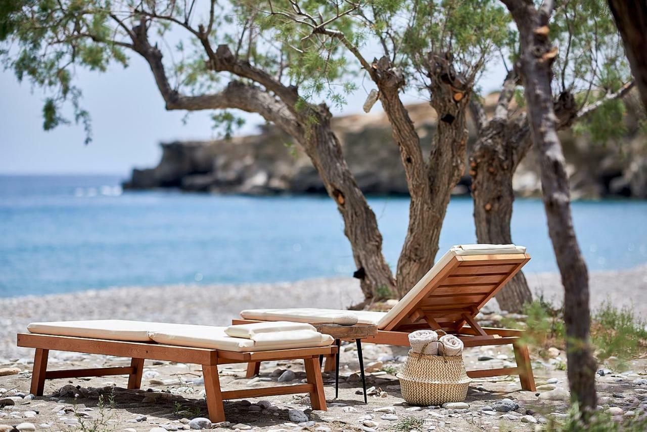 Beachfront Villa On Crete - Kirvas, Member Of Pelagaios Villas Koutsounari Exterior foto